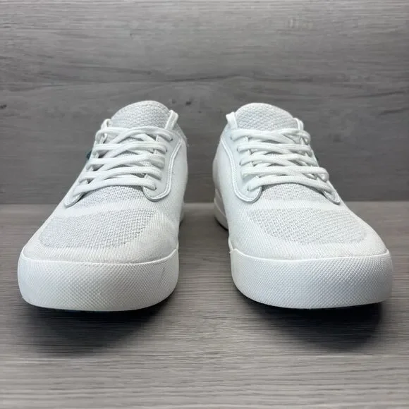 Vessi Weekend Sneaker Mens Size 10 Waterproof Shoes Marble White Summer Preppy - Picture 2 of 11